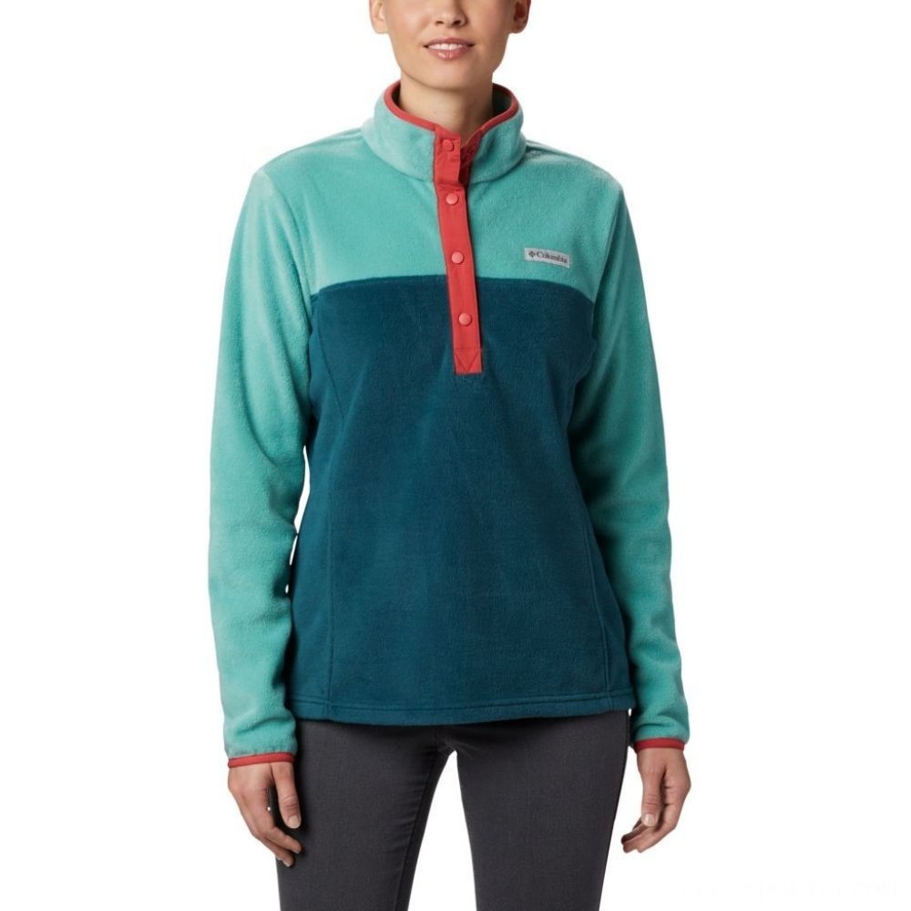 Columbia Women's Benton Springs Half Snap Pullover